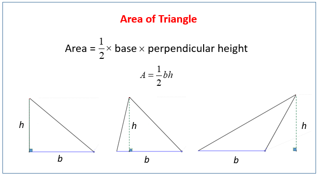 area of triangle formula