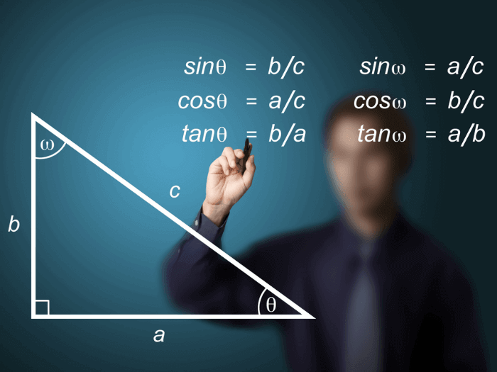 Sin Cos Tan Formula - Trigonometry Formula Chart