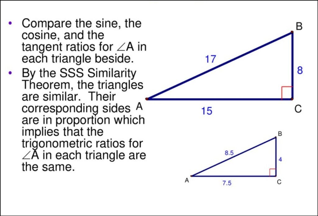 How to find trigonometric ratios with examples
