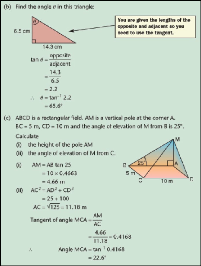 Trigonometric Ratios Examples